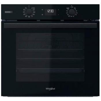 Horno Multifunción Whirlpool OMSR58RU1SB 60 cm Pirolítico Hidrolítico Vapor Cristal Negro 71L Clase A+