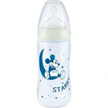 Biberón Nuk First Choice Night con Control de Temperatura Disney - 300ml