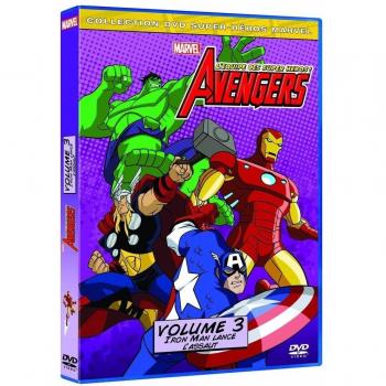 Avengers : l'équipe des super héros ! - Volume 3 - Iron Man lance l'assaut [Francia] [DVD]