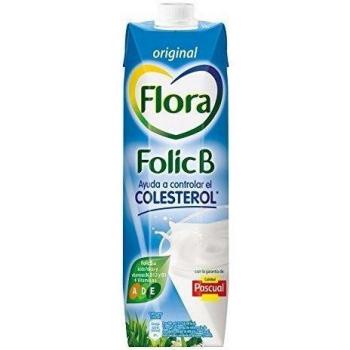 Pascual - Leche Original Flora Folic B, 4 x 1 L
