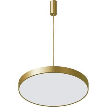 Lámpara colgante moderna Orbital Golden Sand, tipo: colgante LED moderno, características: dorado, blanco cálido 3000K, 3600lm
