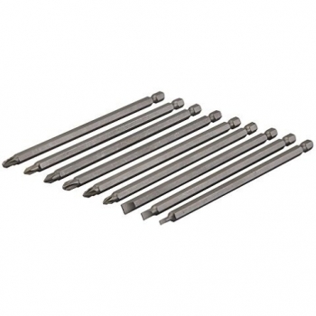 Silverline SB08 - Puntas extra largas, 9 pzas 150 mm