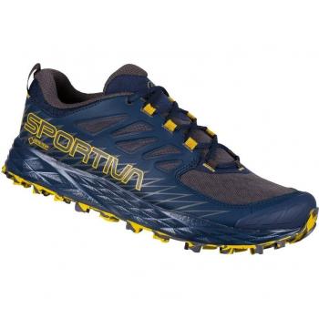 La Sportiva - Zapatillas trail running de hombre Lycan Gtx Night Blue-Moss (Gore-Tex, Talla 45)