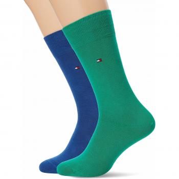 Tommy Hilfiger TH MEN SOCK CLASSIC 2P Calcetines, Multicolor