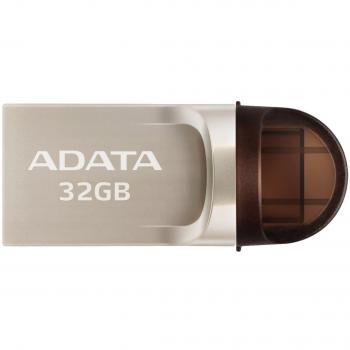 AData UC370 - Memoria flash USB de 32 GB, color plata
