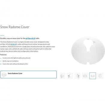 Ubiquiti AF60LR-RADOME Snow radome cover
