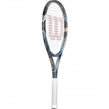 Wilson Ultra XP 100 LS TNS RKT W/O Raqueta de tenis, Unisex adulto, Plateado / Negro / Dorado