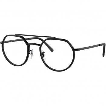 Ray-Ban RX3765V 2509 Armazones para Hombre Negros con lentes recetadas de 51 mm