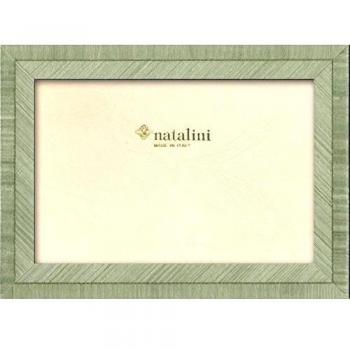 Natalini BIANTE VERDINO 10X15 Marco de Fotos con Soporte para Mesa, Verde, 10 X 15 X 1,5