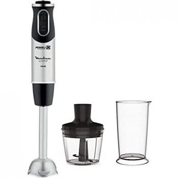 Batidora de mano Moulinex Quickchef 2 en 1 DD6578/ 1000W/ 10 Velocidades