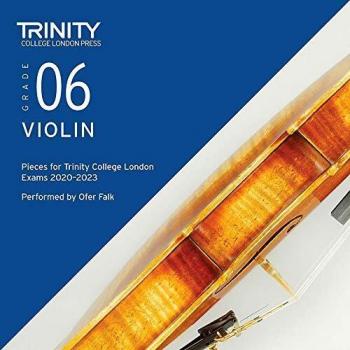 CD de Piezas de Examen de Violín Grado 6 2020-2023 de Trinity College London