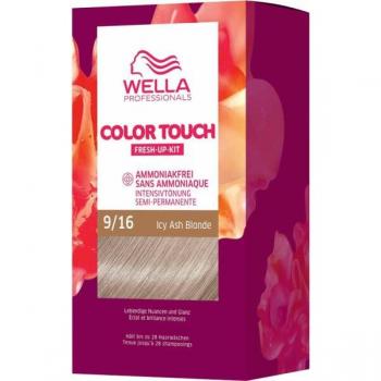 Wella Professionals Color Touch Fresh-Up Kit 130 ml Rubio Ceniza Helado 9/16 Tinte Temporal Sin Amoníaco