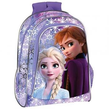 Perona 57667 Mochila Junior Adaptable a Carro Frozen North, Morado, Única