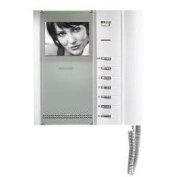 Monitor Intercomunicador B/N de 4 Pulgadas con Auricular Comelit Bravo 5701