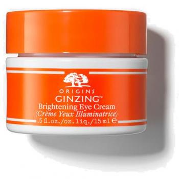 Origins GinZing™ Brightening Eye Cream - Brightening cream for puffy eyes and dark circles, shade Warm, 15 ml