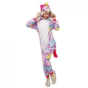 Party Fiesta Disfraz Unicornio con Estrellas para Mujer