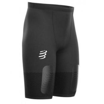 Malla corta Compressport Trail Running Under Control para hombre color negro