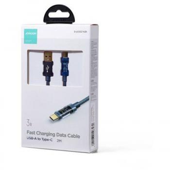 Cable de datos USB Tipo C Joyroom 3A 2m Azul (S-UC027A20)