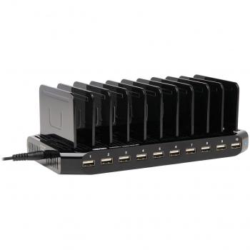 Tripp Lite 10-Port USB Adjustable Charging Station