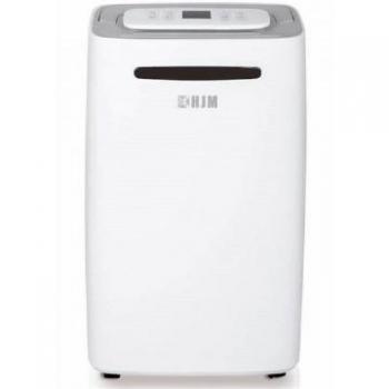 Deshumidificador electrónico 20 litros con pantalla LED, capacidad de deshumidificación de 20L/día, adecuado para superficies de 35-40 m², funcionamiento silencioso, depósito de agua de 5,5L, filtro de