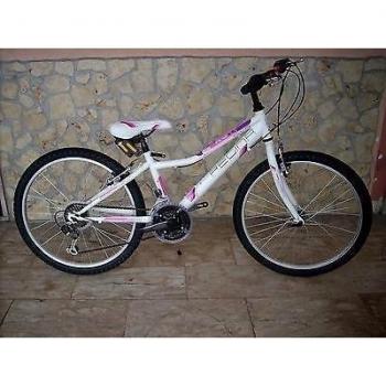 'Bicicleta Reina Junior Niña MTB Diva 24 21 V, WHITE BISCUIT, -