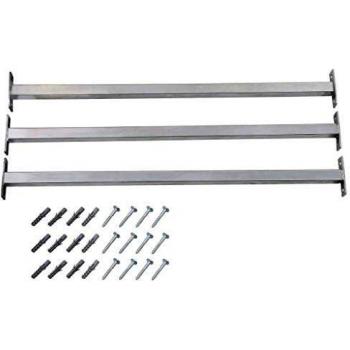 vidaXL Adjustable Security Window Bars 3 pcs 710-1200 mm