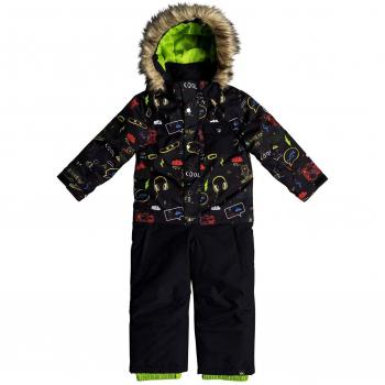 Quiksilver - Traje para la Nieve - para Hombre Negro Black Maoam Tatt 4 años