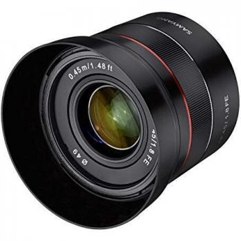 Samyang AF 45 MM F1.8 FE Sony E - Objetivo de Formato Completo para cámaras Sony Alpha sin Espejo