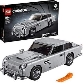 LEGO Creator - James Bond Aston Martin DB5, detallada maqueta de juguete del icónico vehículo de 007