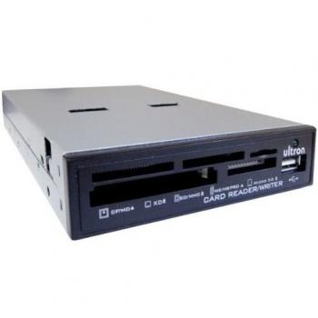 Lector de Tarjetas Interno 75 en 1, 3.5, USB 2.0, Negro