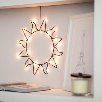 Guirnalda LED Solet para Decoración con Luz Portátil y Temporizador de Encendido