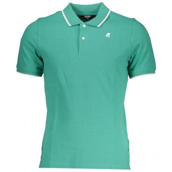 K-Way Elegant Green Cotton Stretch Polo Shirt - XL