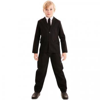 Disfraz de Traje Negro Infantil para Niños - Ideal para fiestas temáticas y juegos de disfraces