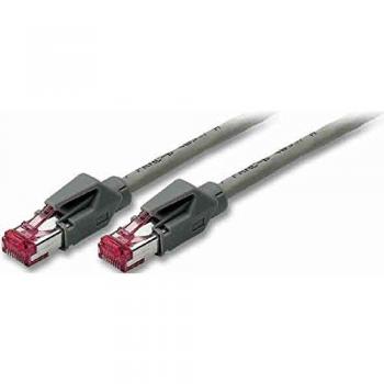 Cable de Interconexión RJ45 Cat.6A S/FTP 0,5m Gris