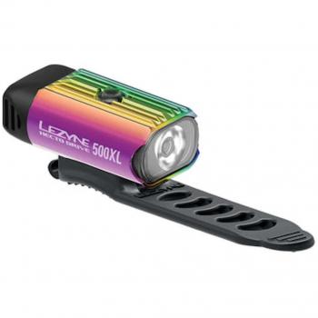 Lezyne Luz Delantera Hecto Drive 500 XL - 500 lúmenes, múltiples modos de luz, carga USB, diseño compacto y ligero, resistencia al agua
