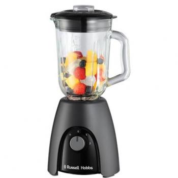 Batidora de Vaso Russell Hobbs Desire 27121-56 - 650 W, 2 Velocidades + Pulsar, Color Carbón Mate, Capacidad de 1.5 Litros