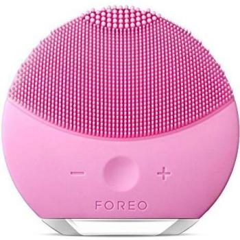 Foreo Luna Mini 2 Facial Cleansing Brush | Travel Accessories | Face Massager Electric | All Skin Types Ultra-Hygienic Skincare | Simple Face Wash | Silicone Electric Face Cleanser | Pearl Pink