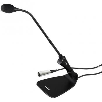 Shure Centraverse CVG12D-B/C 30cm Cardioid Gooseneck Microphone with Integrated Desktop Base