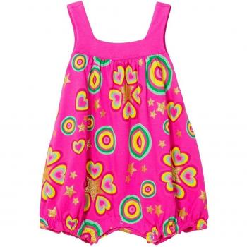 Desigual Body_Pili, Mono  para Bebés, Rosa