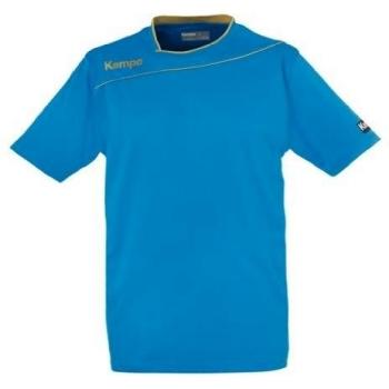 Kempa Gold-Camiseta de manga corta para hombre - kempa blau/gold Talla:XXXL