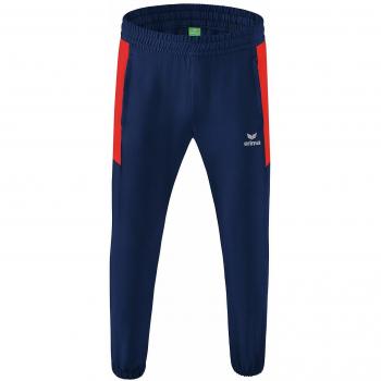 Erima Pantalones Team Presentation - Pantalones de presentación, fabricados en material ligero y transpirable, con tecnología que absorbe la humedad, diseño moderno y ajustado, disponibles en varias tallas y colores