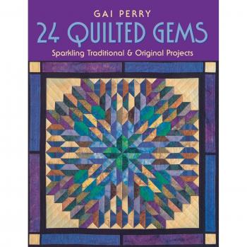 Gail Perry's 24 Premium Quilted Fabric Squares