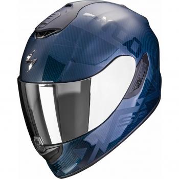 Casco SCORPION EXO-1400 Evo Carbon Air Cerebro Azul