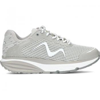 MBT Colorado X Women's Leather Low-Top Sneakers - Grey