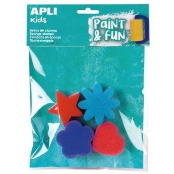 Sellos De Esponja 4u APLI P0A15137