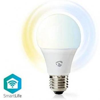 Nedis Bombilla LED Inteligente con Wi-Fi Blanco Calido a F