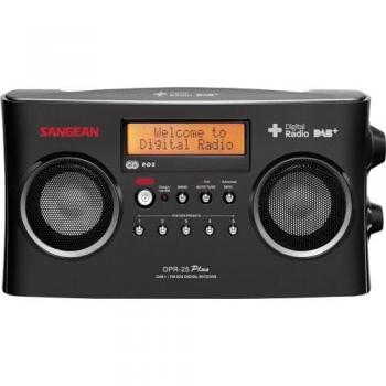 Sangean DPR-25PLUS - Radio de 2 W