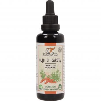 Aceite de Zanahoria Bio Le Erbe di Janas, 50 ml