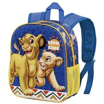 Karactermania El Rey León Nala-Mochila 3D Pequeña, Azul, Talla única