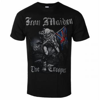 Iron Maiden Sketched Trooper Metal T-Shirt for Men - ROCK OFF XXL